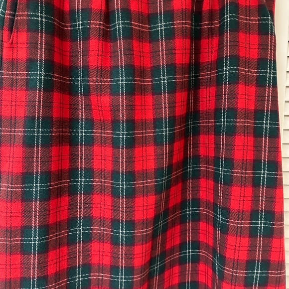 Vintage Pendleton Lennox Tartan Plaid Skirt Lined with Pockets USA - Picture 5 of 13